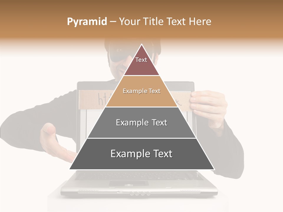 Young Aging Hold PowerPoint Template