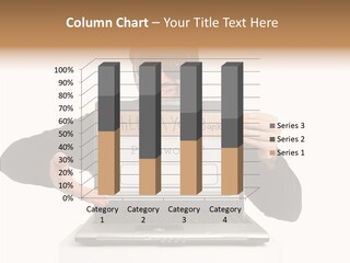 Young Aging Hold PowerPoint Template