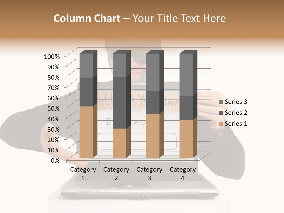 Young Aging Hold PowerPoint Template