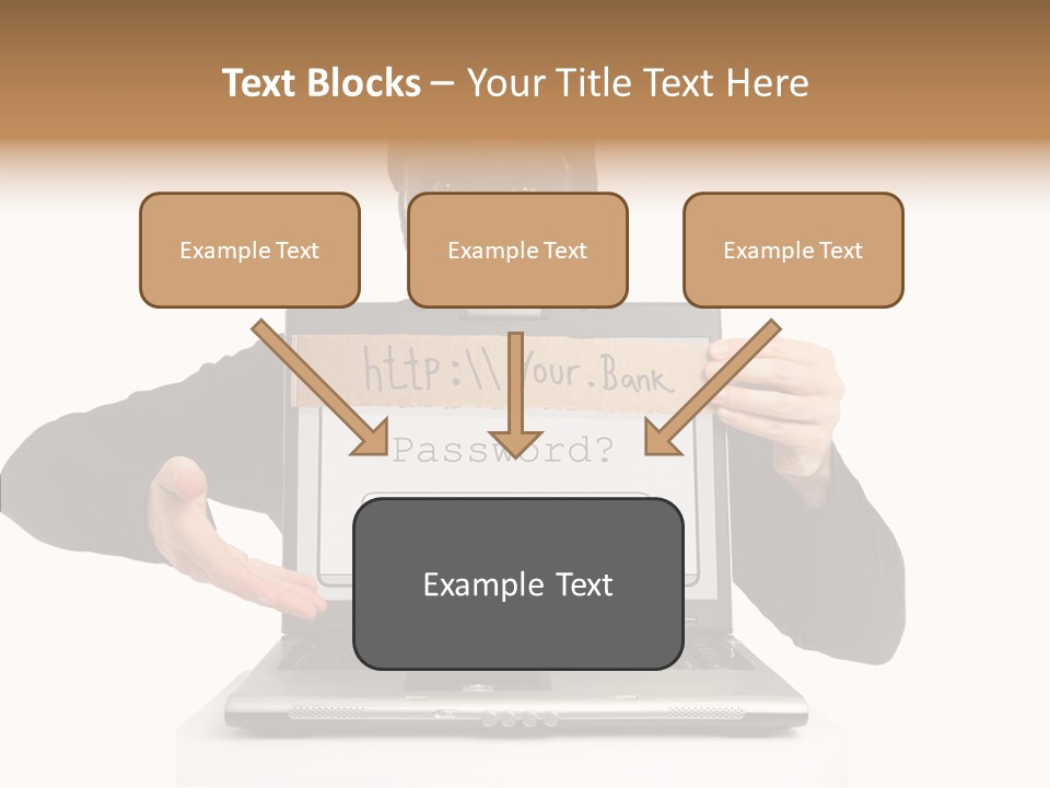 Young Aging Hold PowerPoint Template