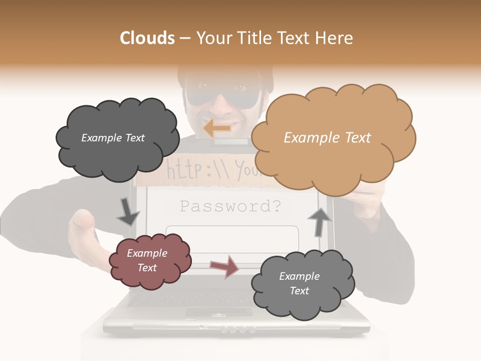 Young Aging Hold PowerPoint Template