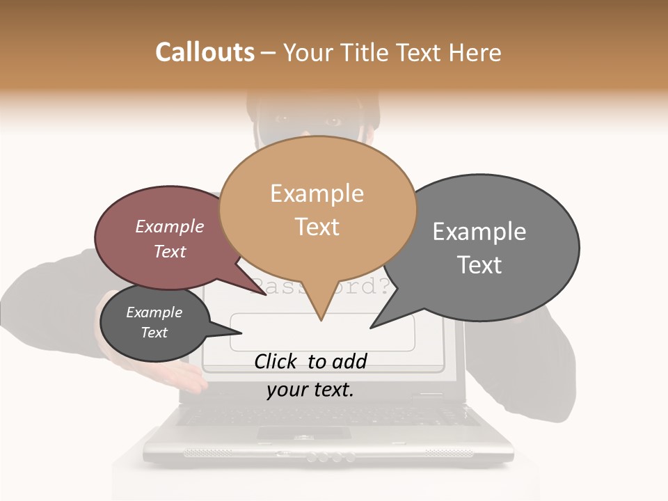 Young Aging Hold PowerPoint Template