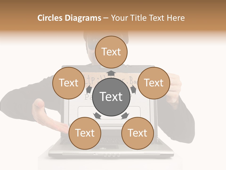 Young Aging Hold PowerPoint Template