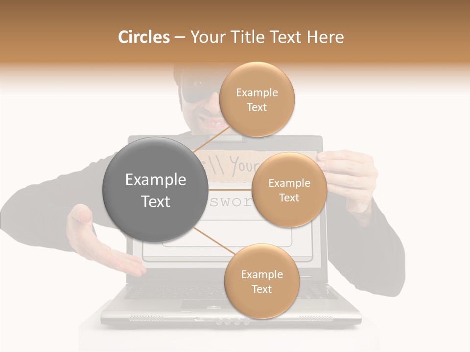 Young Aging Hold PowerPoint Template