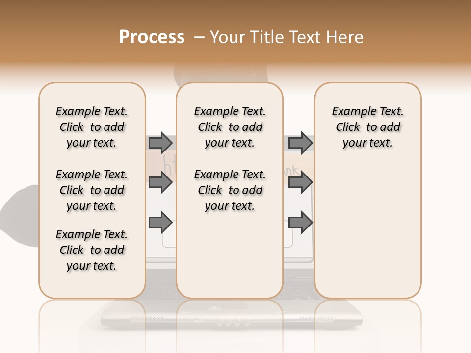 Young Aging Hold PowerPoint Template