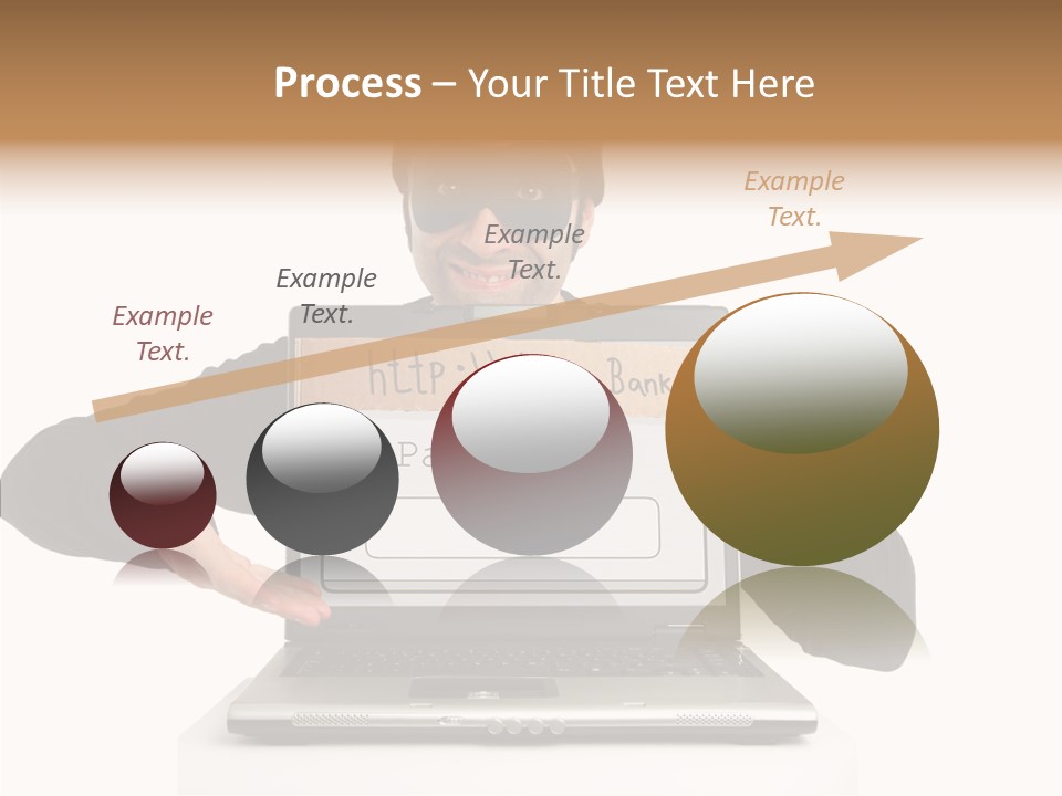 Young Aging Hold PowerPoint Template