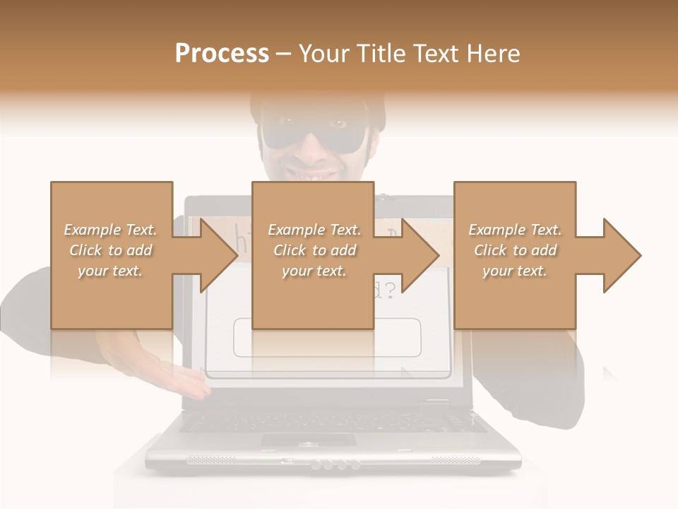 Young Aging Hold PowerPoint Template