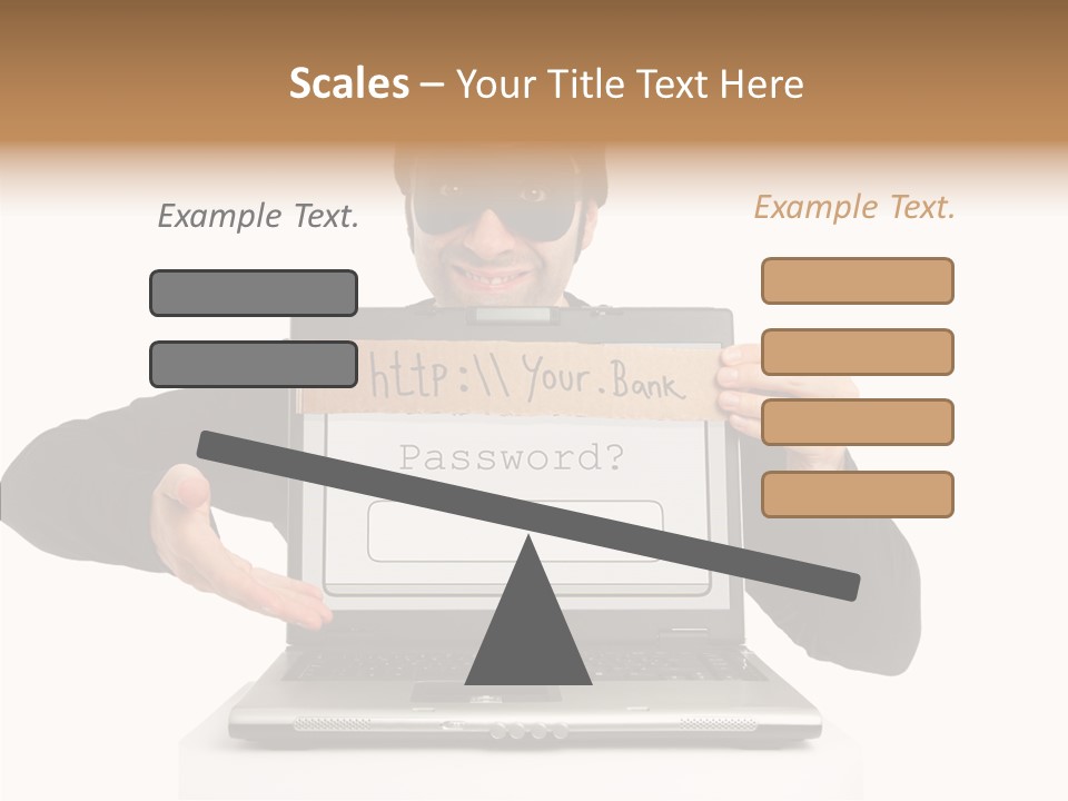 Young Aging Hold PowerPoint Template
