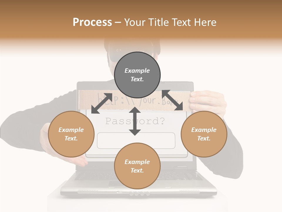 Young Aging Hold PowerPoint Template