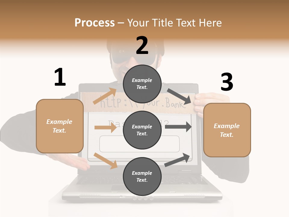 Young Aging Hold PowerPoint Template