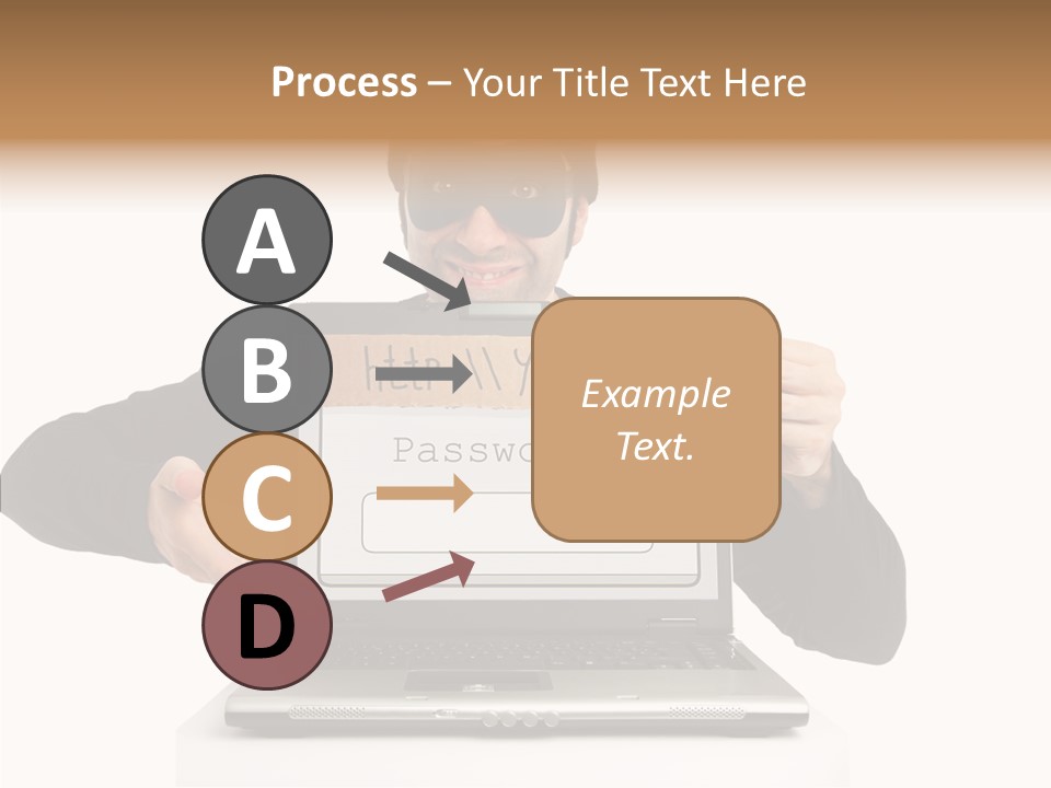 Young Aging Hold PowerPoint Template
