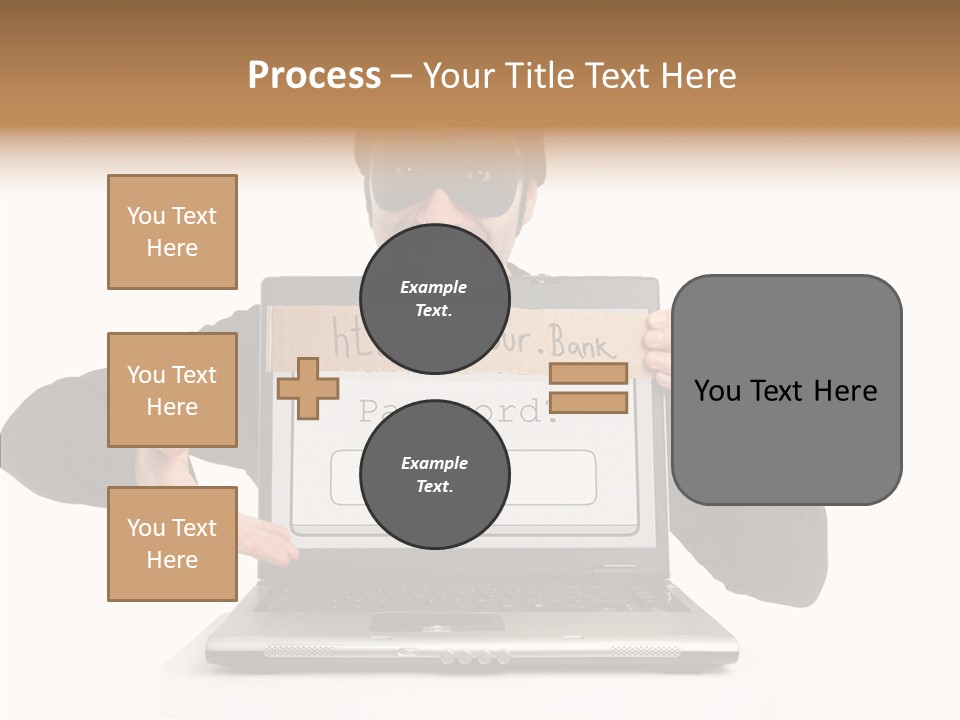 Young Aging Hold PowerPoint Template