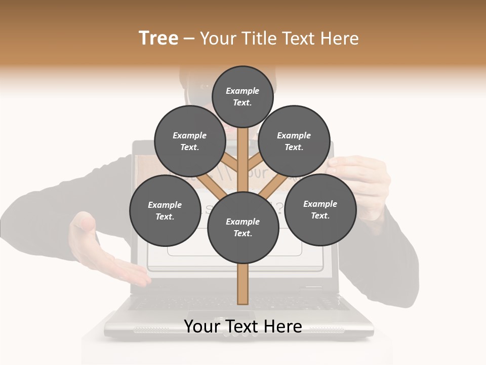 Young Aging Hold PowerPoint Template