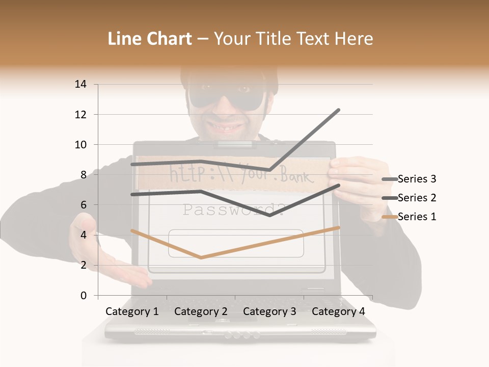 Young Aging Hold PowerPoint Template