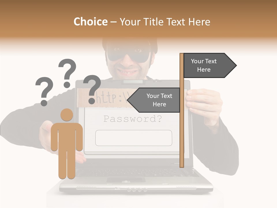 Young Aging Hold PowerPoint Template