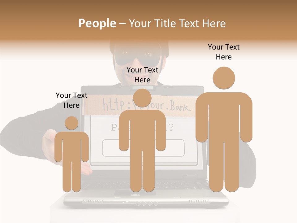 Young Aging Hold PowerPoint Template