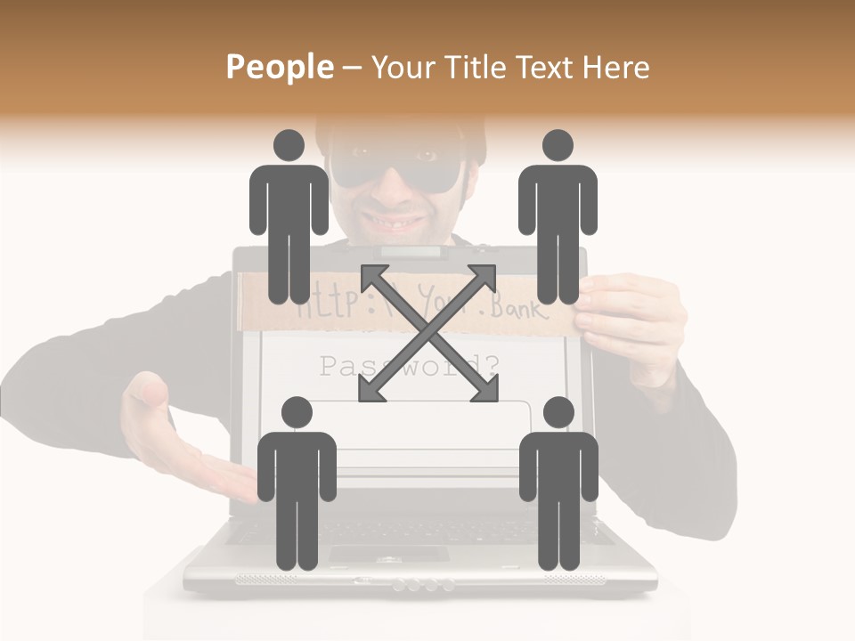 Young Aging Hold PowerPoint Template