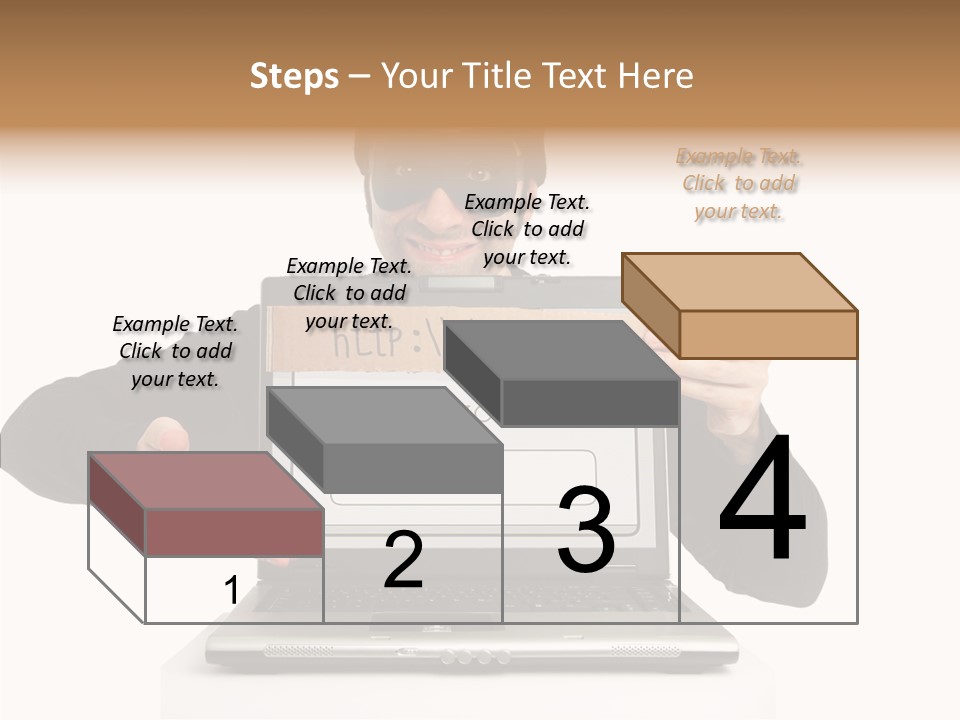 Young Aging Hold PowerPoint Template