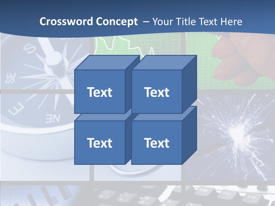 Senior  Togetherness Helping Hand PowerPoint Template