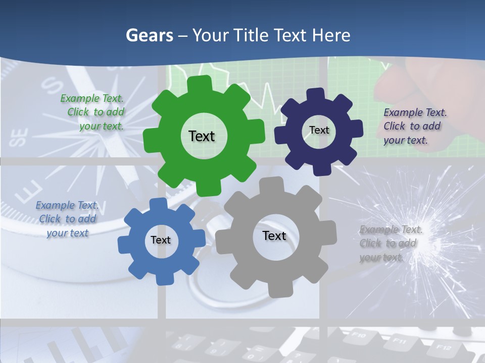 Senior  Togetherness Helping Hand PowerPoint Template