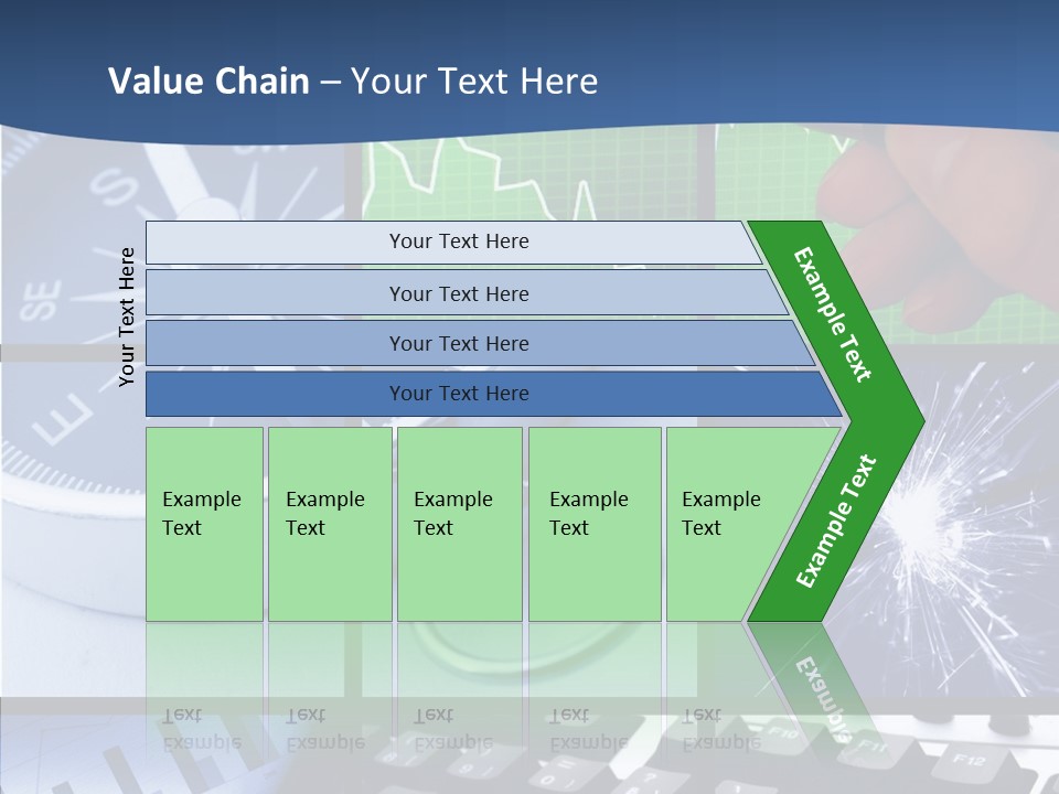 Senior  Togetherness Helping Hand PowerPoint Template