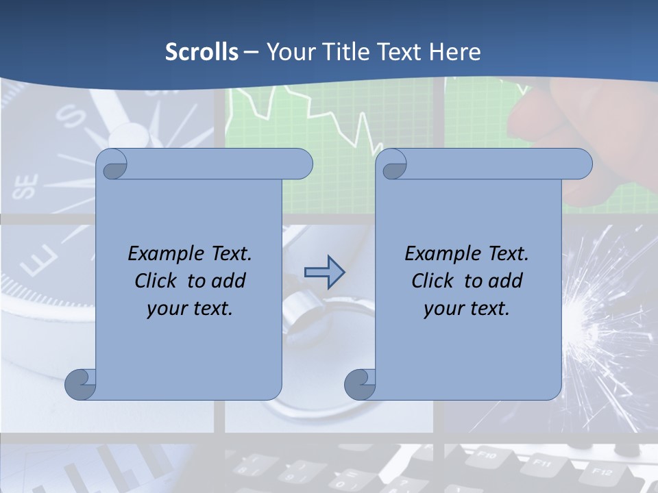 Senior  Togetherness Helping Hand PowerPoint Template