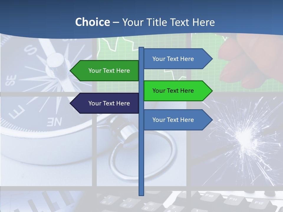 Senior  Togetherness Helping Hand PowerPoint Template