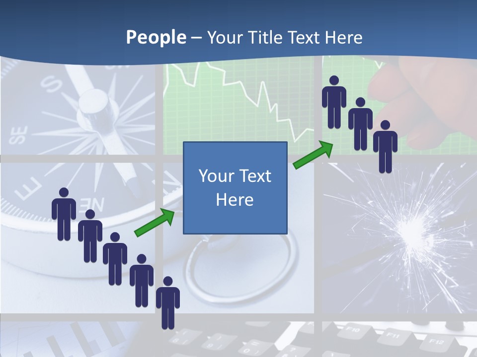 Senior  Togetherness Helping Hand PowerPoint Template