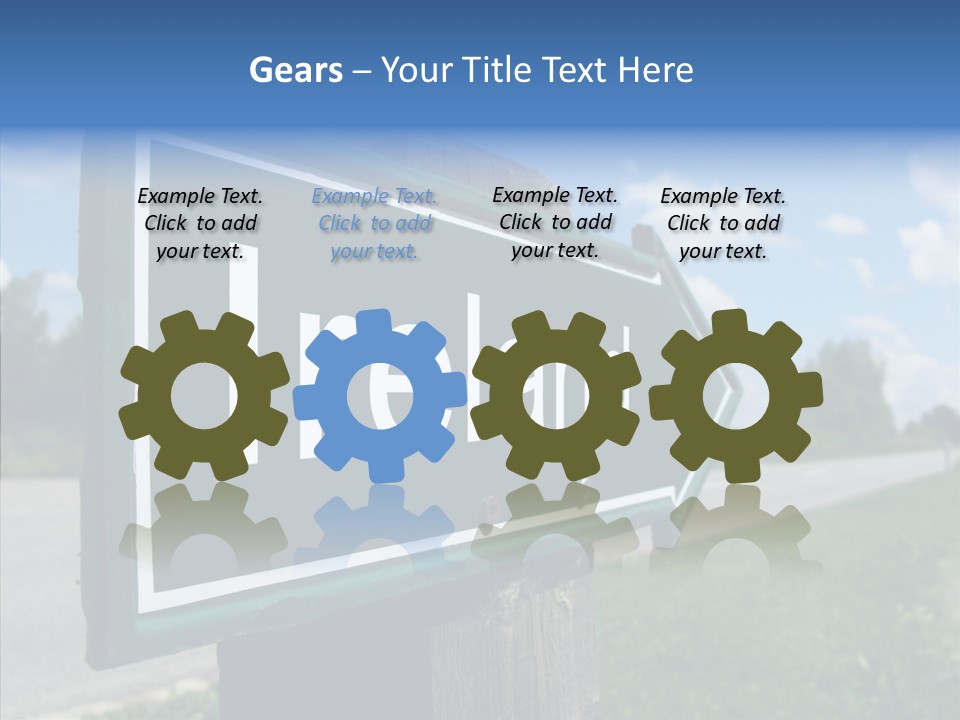 Human Background Assist PowerPoint Template