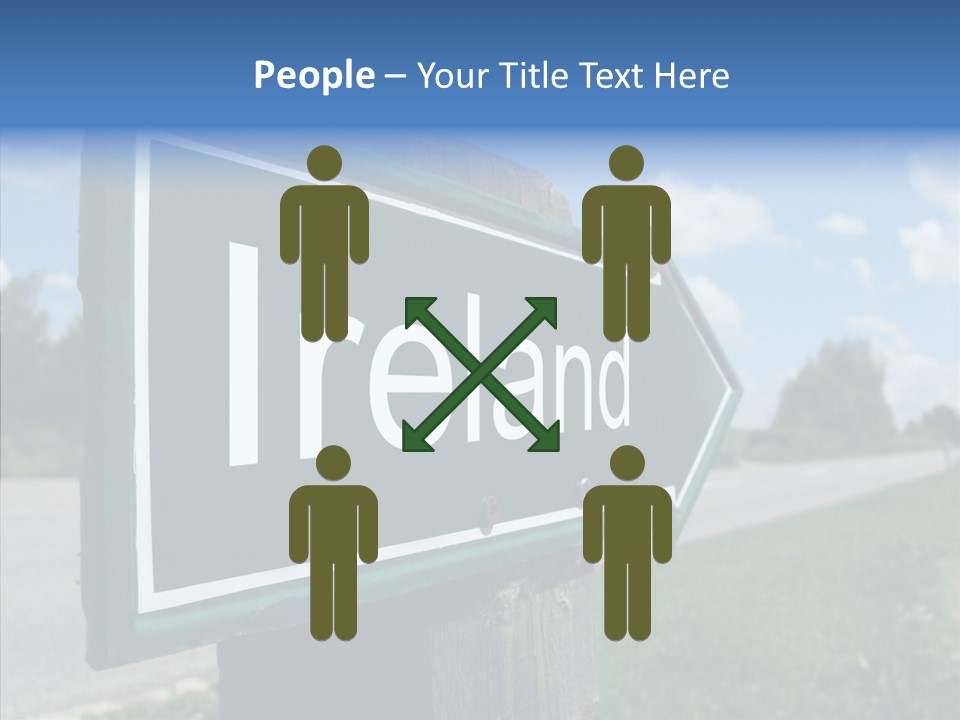 Human Background Assist PowerPoint Template