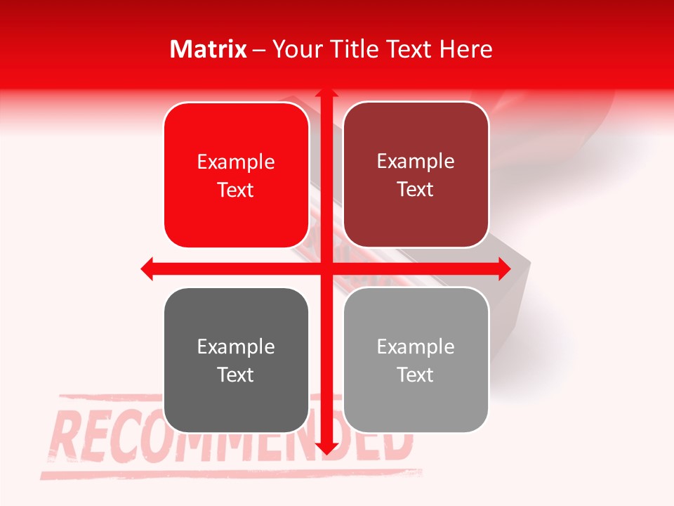 Hand Hold Two PowerPoint Template
