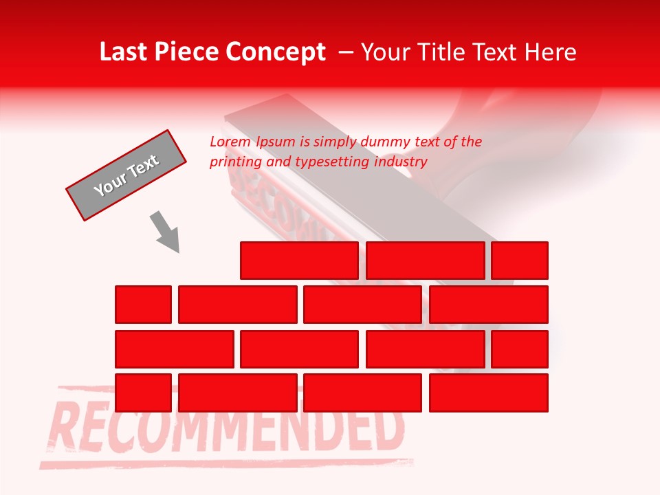 Hand Hold Two PowerPoint Template