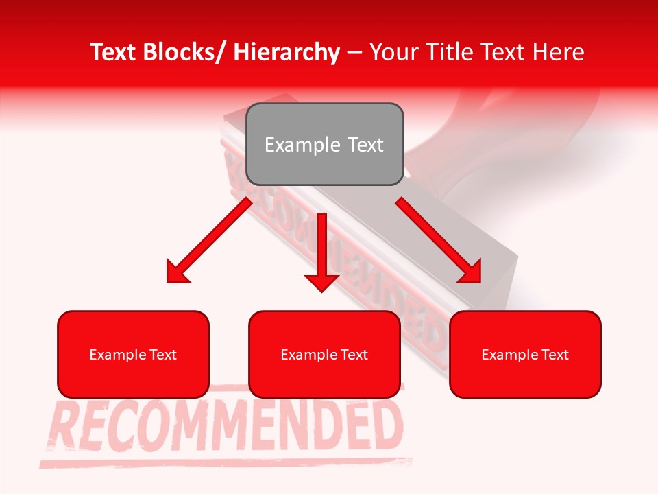 Hand Hold Two PowerPoint Template