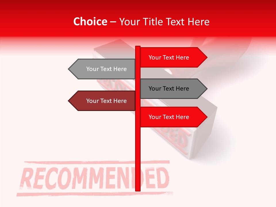 Hand Hold Two PowerPoint Template