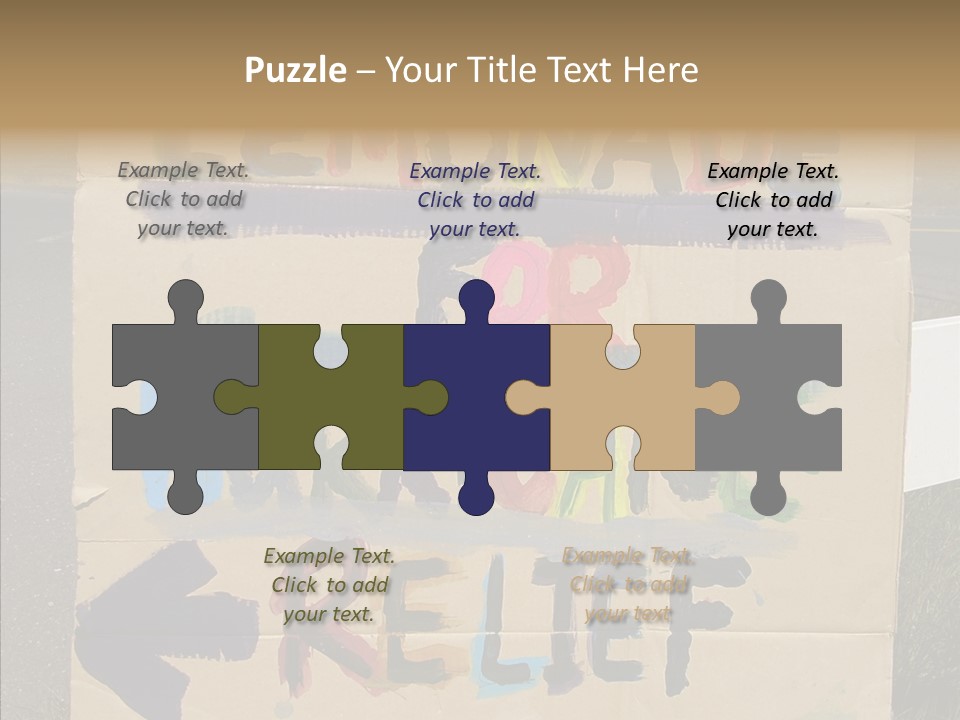 Togetherness Care Aging PowerPoint Template