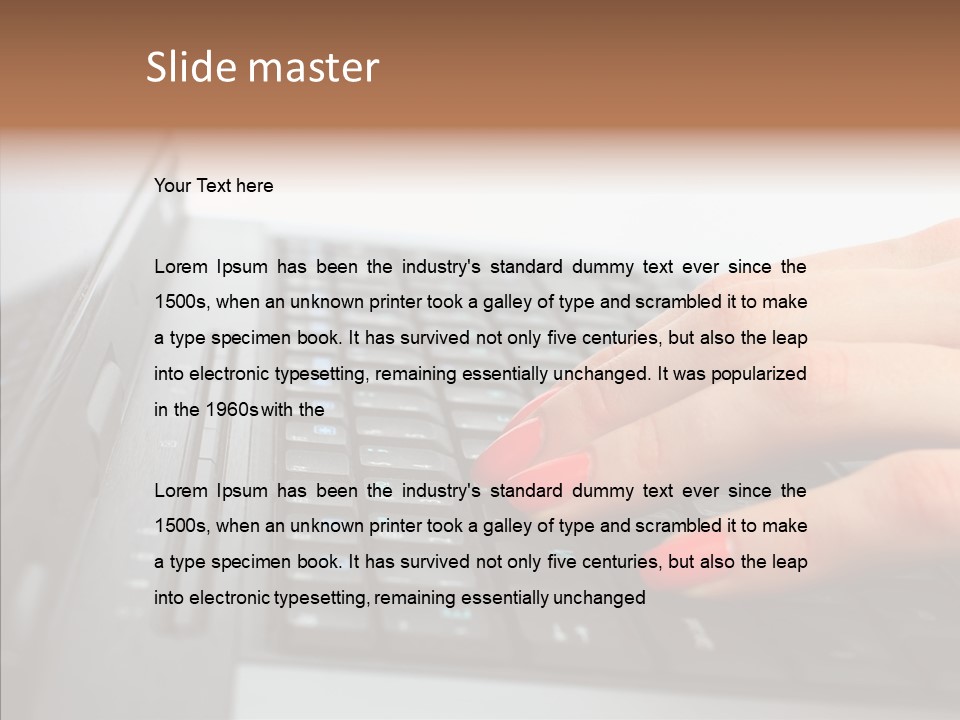 Senior Elder Assist PowerPoint Template