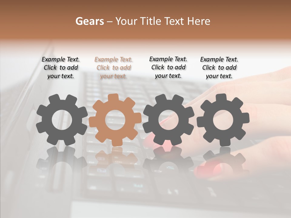 Senior Elder Assist PowerPoint Template