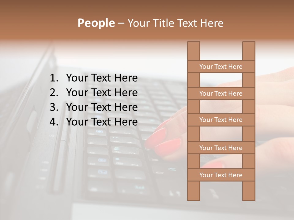 Senior Elder Assist PowerPoint Template