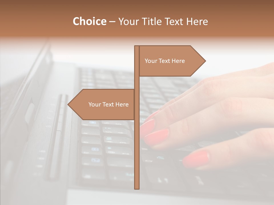 Senior Elder Assist PowerPoint Template