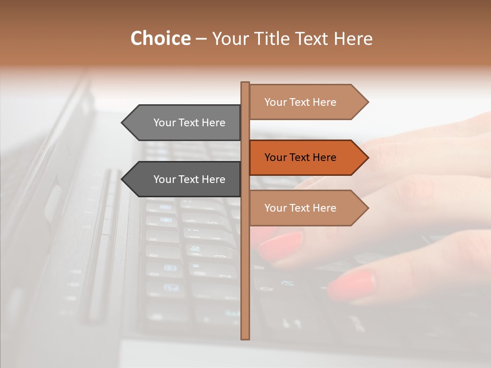 Senior Elder Assist PowerPoint Template