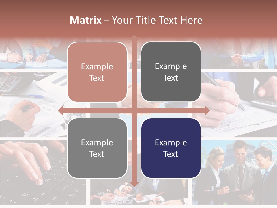 Adult White Background Help PowerPoint Template