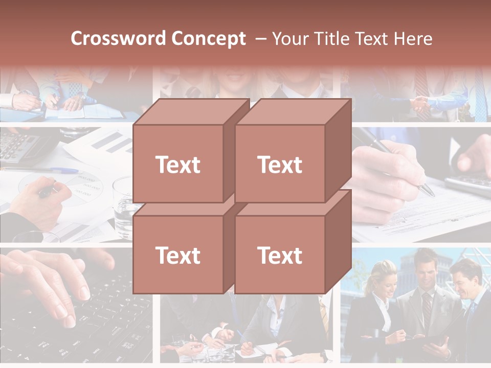 Adult White Background Help PowerPoint Template