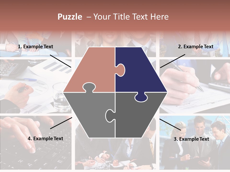 Adult White Background Help PowerPoint Template