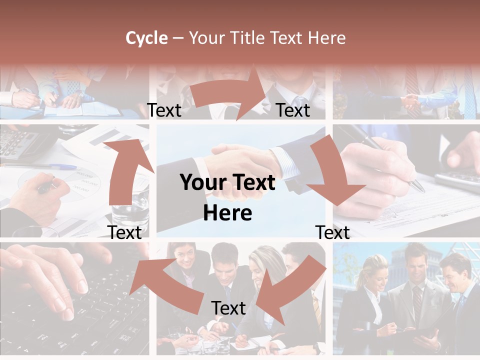 Adult White Background Help PowerPoint Template