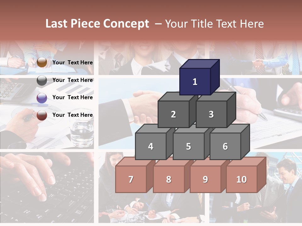 Adult White Background Help PowerPoint Template