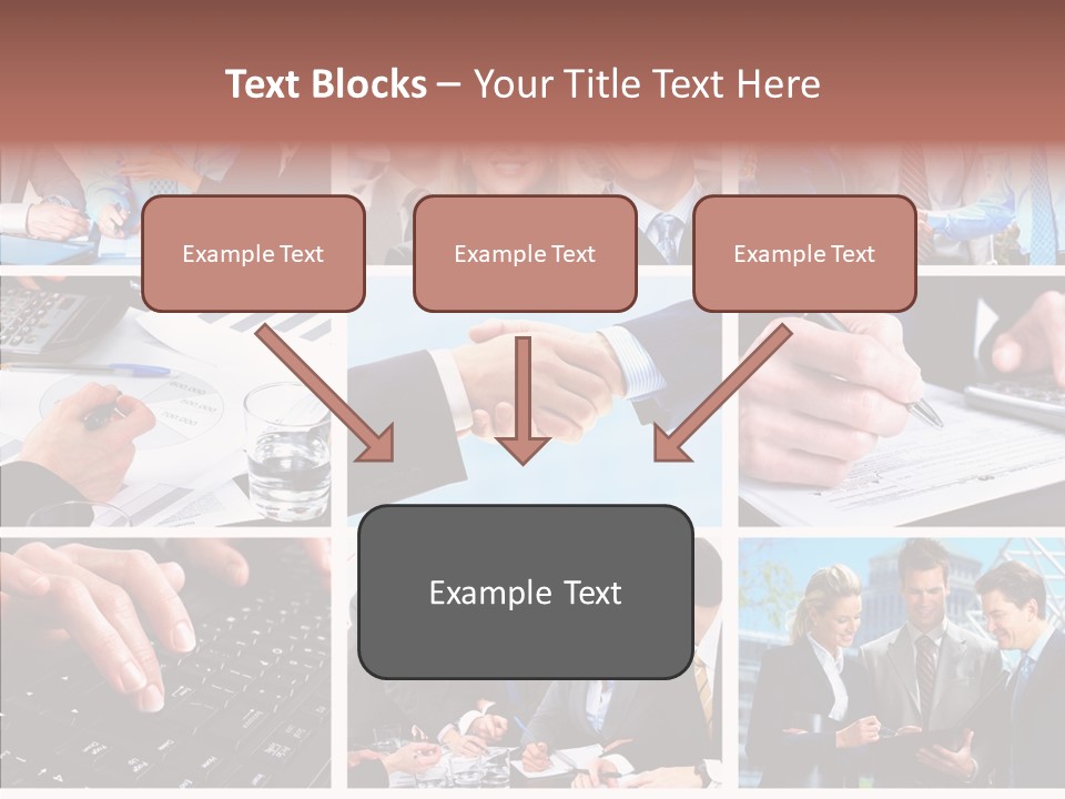 Adult White Background Help PowerPoint Template