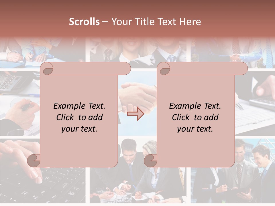 Adult White Background Help PowerPoint Template