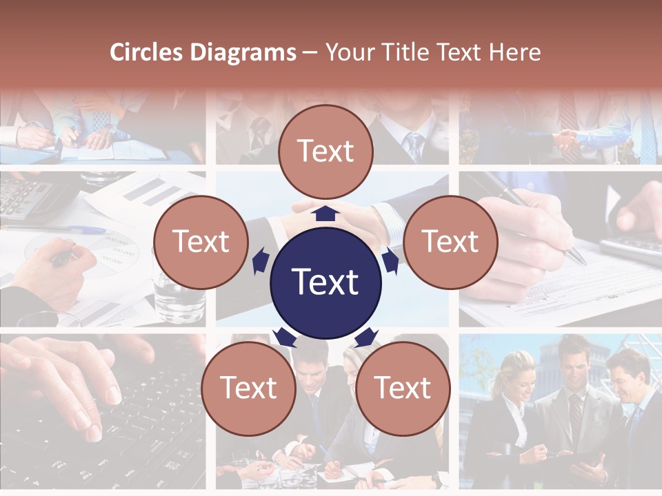 Adult White Background Help PowerPoint Template