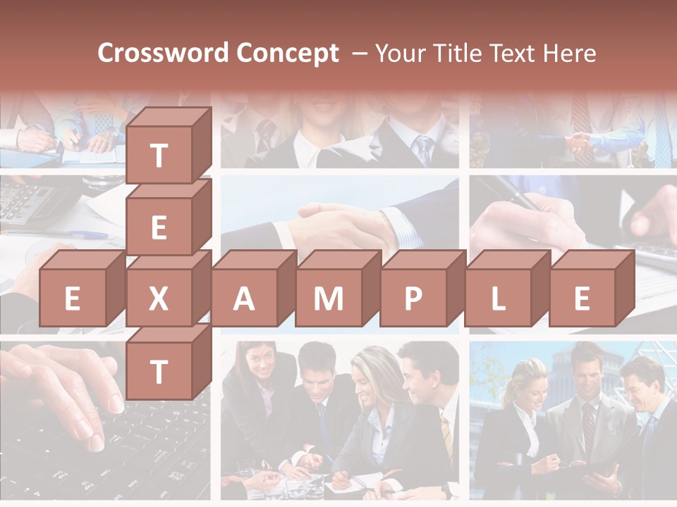 Adult White Background Help PowerPoint Template