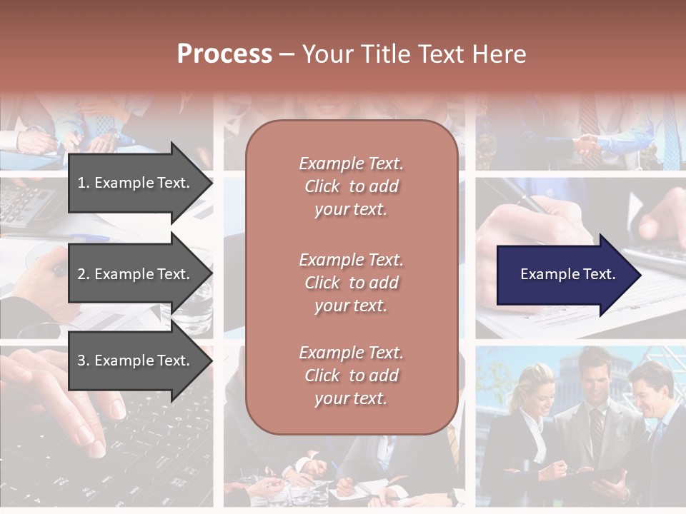 Adult White Background Help PowerPoint Template